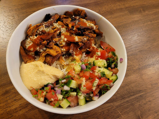 Mushroom Shawarma Bowl
