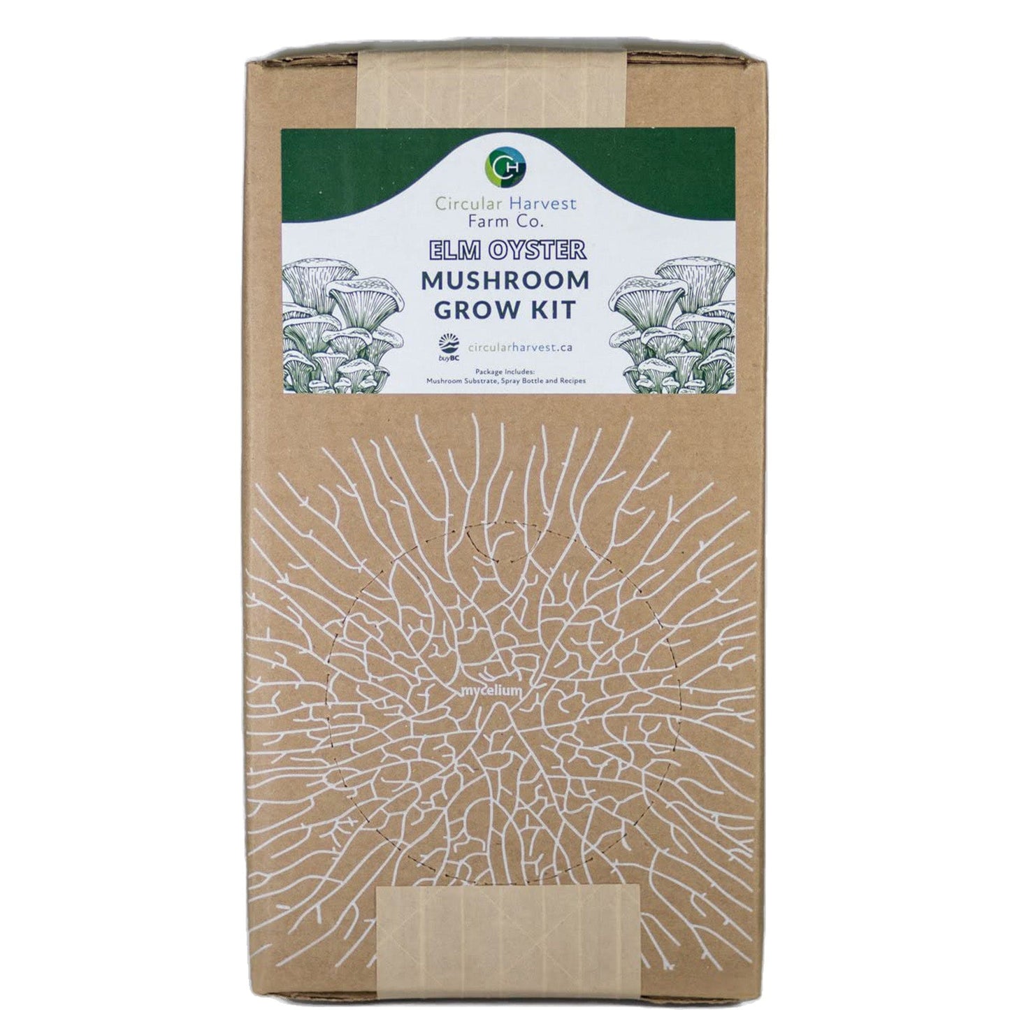 White Oyster Mushroom Grow Kit
