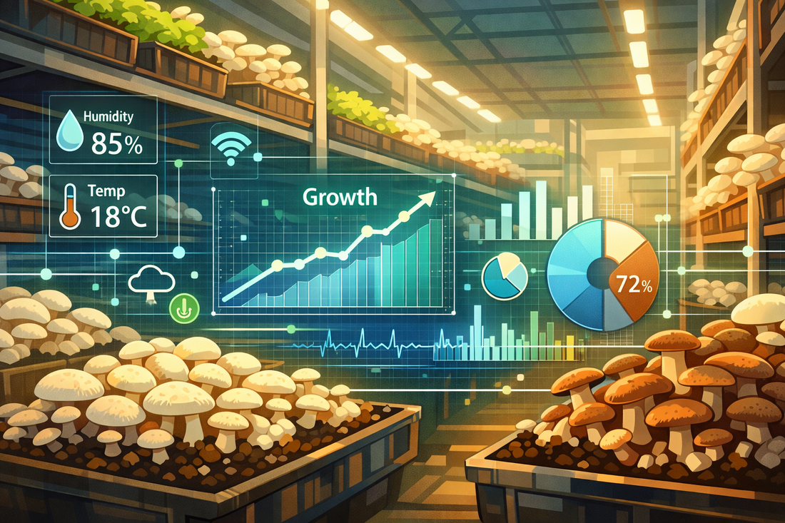Why Data Tracking & Analytics Are Becoming Essential for Modern Mushroom Cultivation