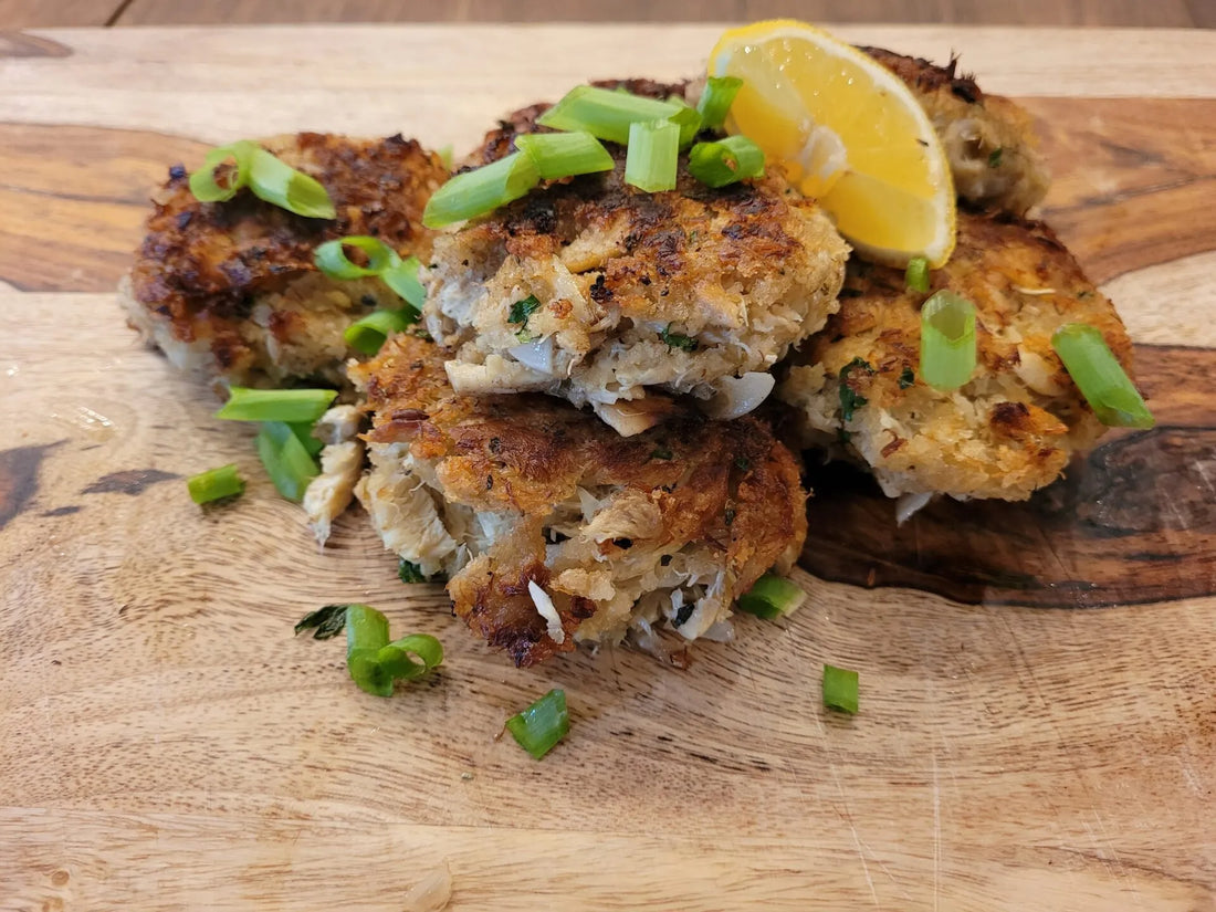 Lion’s Mane “Crab” Cakes (Vegan)