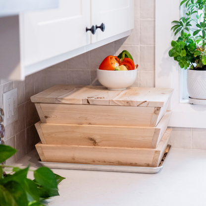 Worm Studio | Wooden Stacking Worm Farm